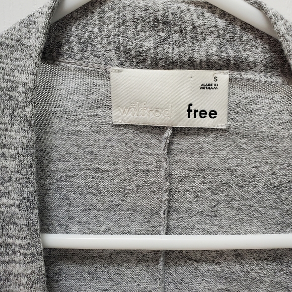 Aritzia Wilfred Free Zlata Sweater in Heather Gray size small - Picture 5 of 8